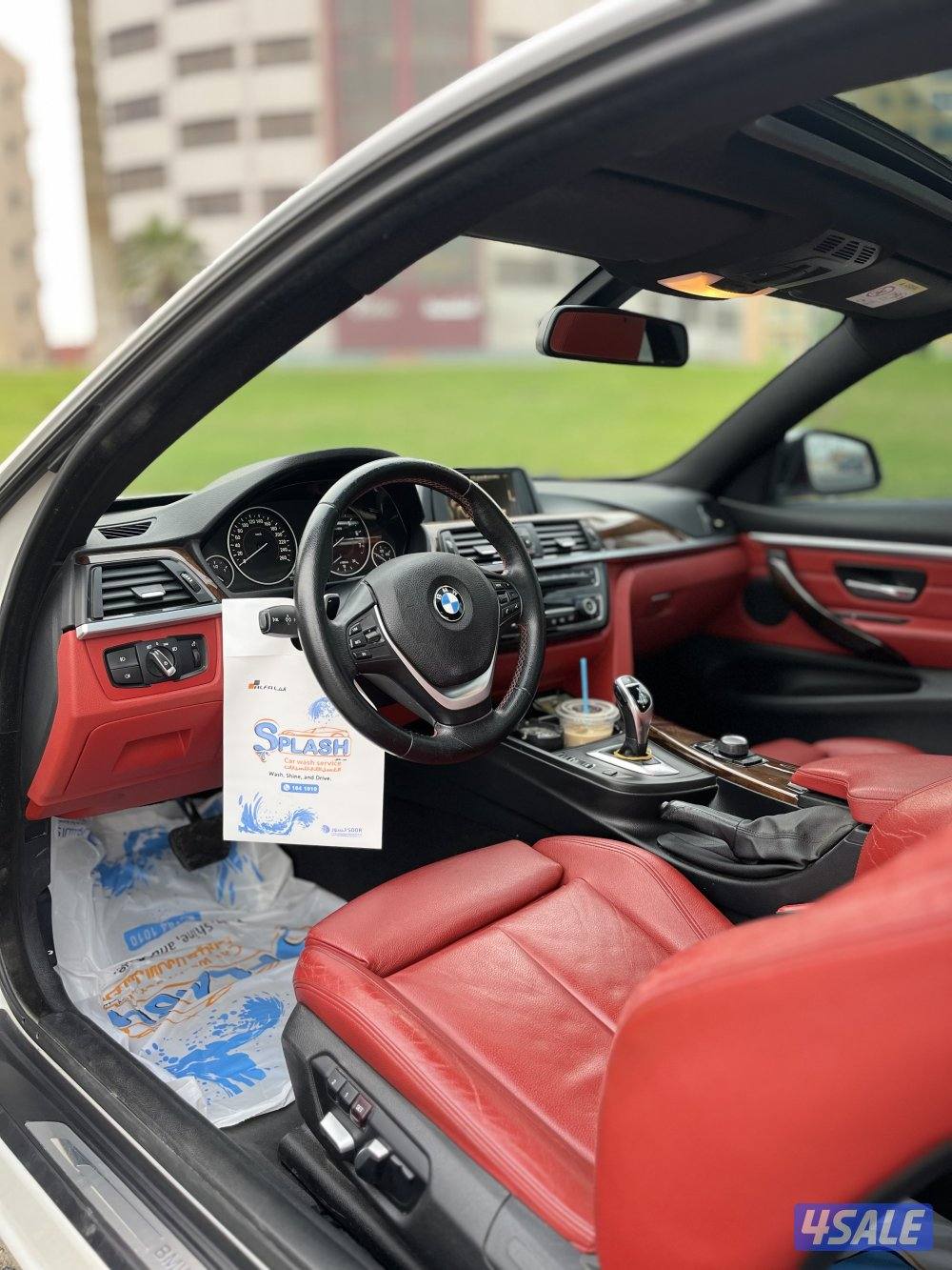 بي ام 420i موديل 2016 صبغ وكاله كامل المواصفات وارد الغانم شرط الفحص7