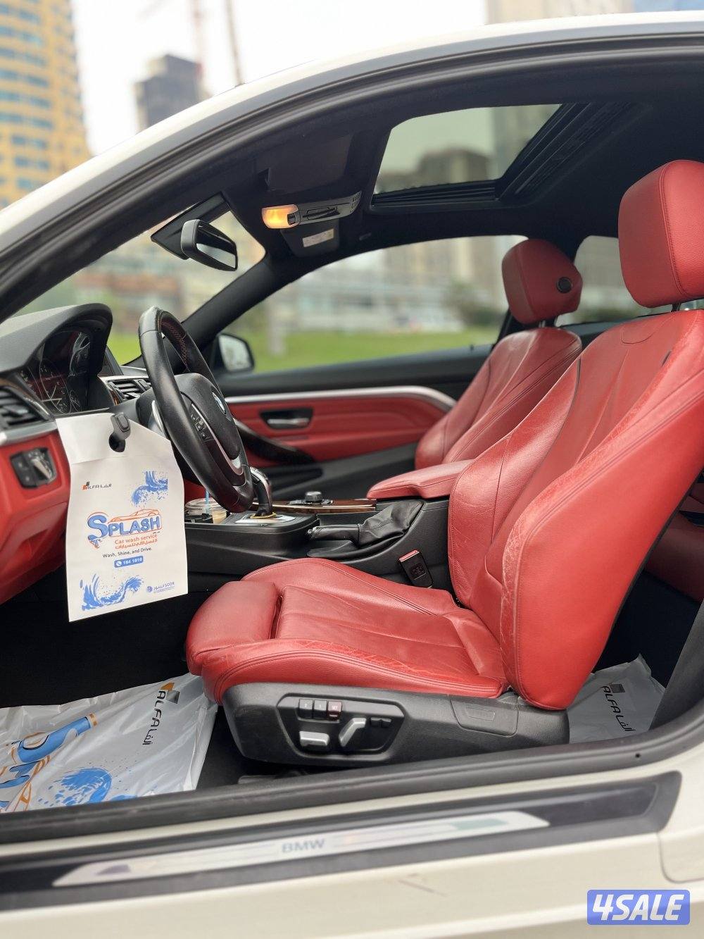 بي ام 420i موديل 2016 صبغ وكاله كامل المواصفات وارد الغانم شرط الفحص8