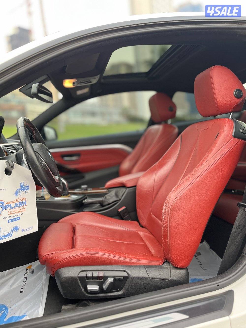 بي ام 420i موديل 2016 صبغ وكاله كامل المواصفات وارد الغانم شرط الفحص9