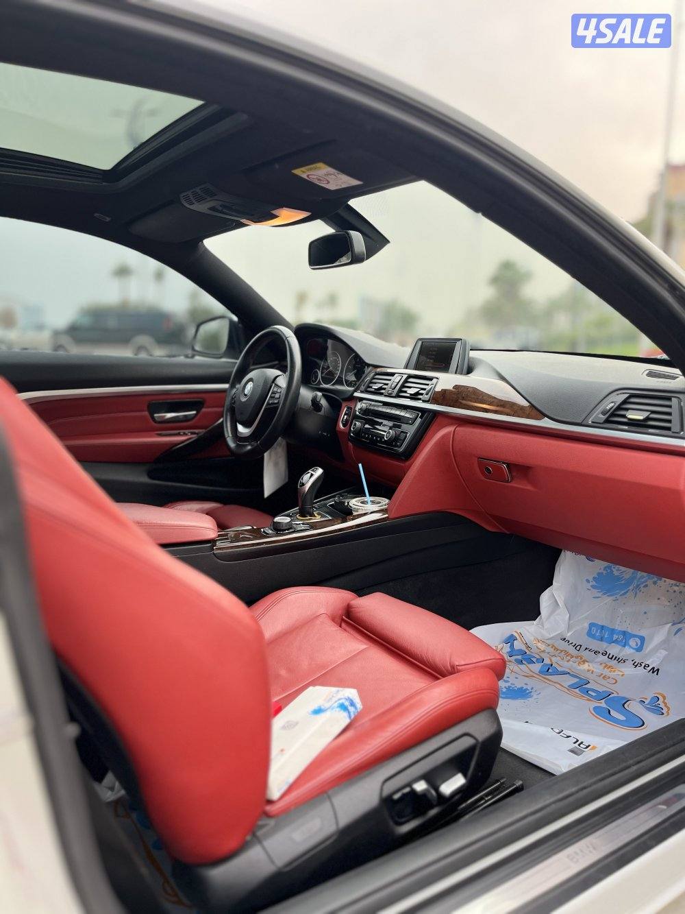 بي ام 420i موديل 2016 صبغ وكاله كامل المواصفات وارد الغانم شرط الفحص13