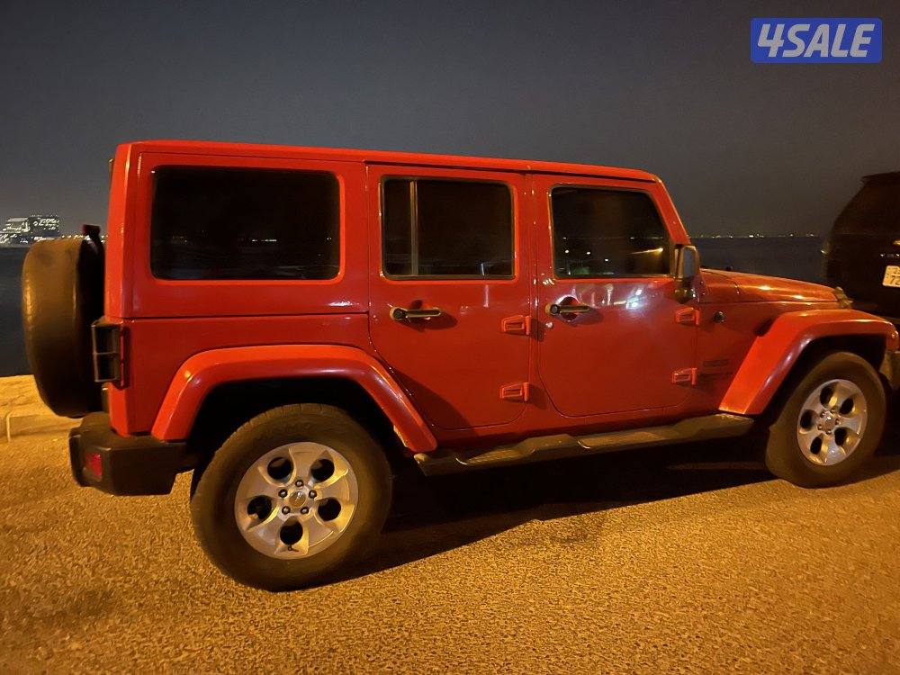 جيب رانجلر ٢٠١٤ صبغ الوكاله ماشي ١٦٠ شرط الفحص0