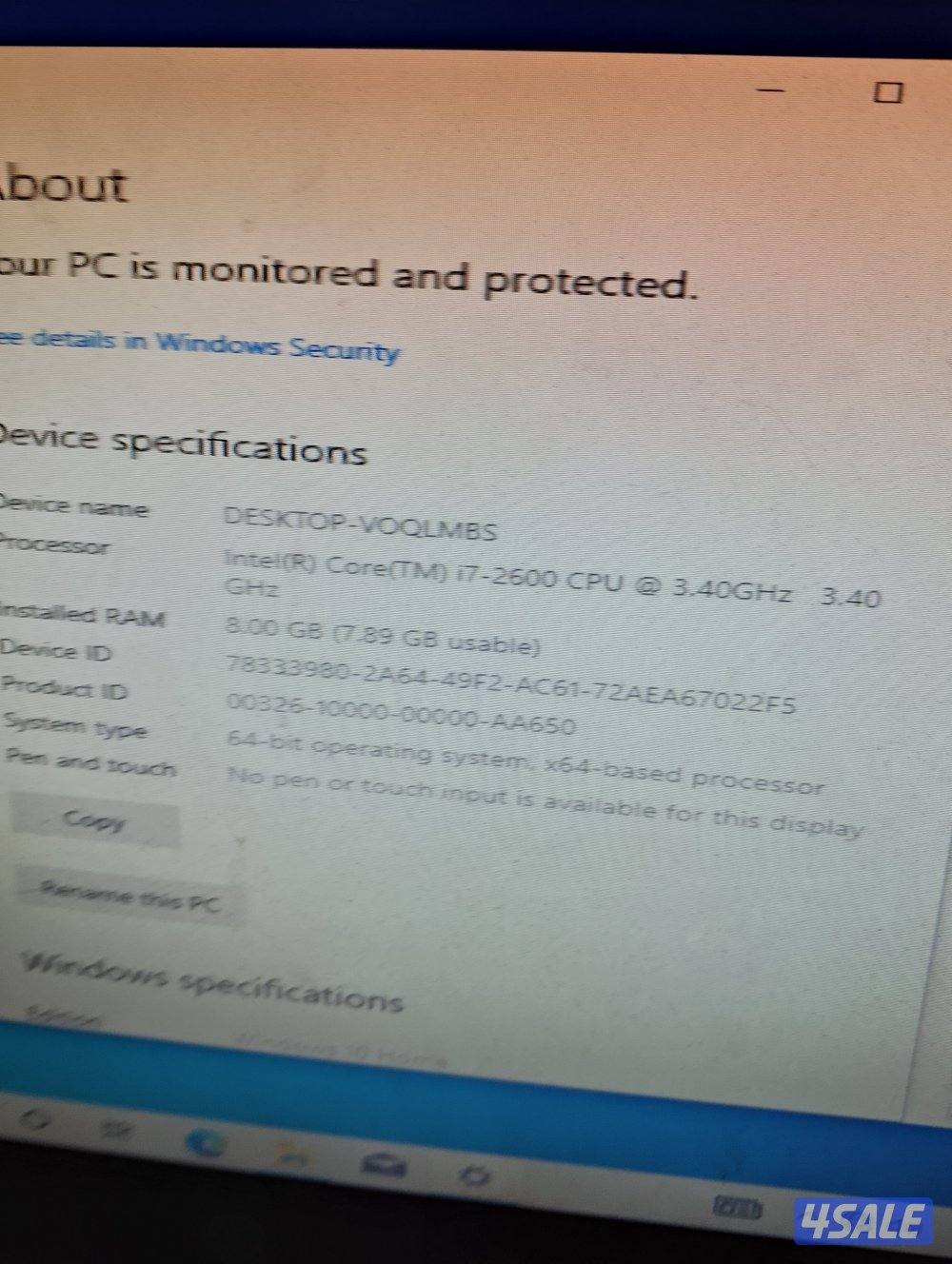 لبييع عدد 2 كيسة كمبيوتر مع شاشه1