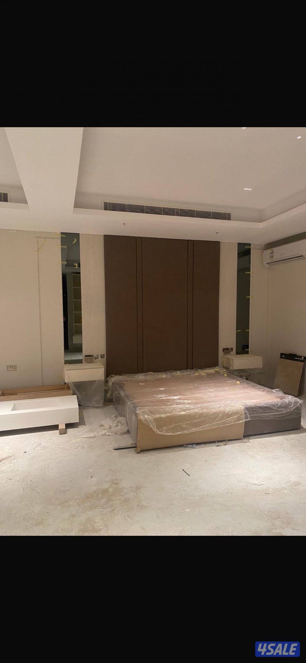 تفصال غرف نوم كبت ملابس ومكتبة تلفزيون تغليف حوائط2