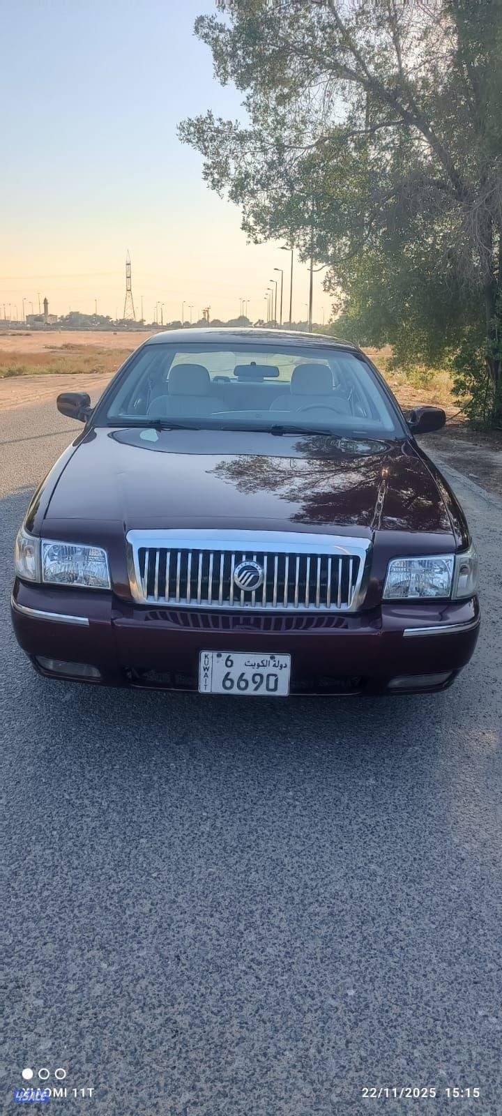 للبيع فورد جراند ماركيز ٢٠٠٧ اللون أحمر1