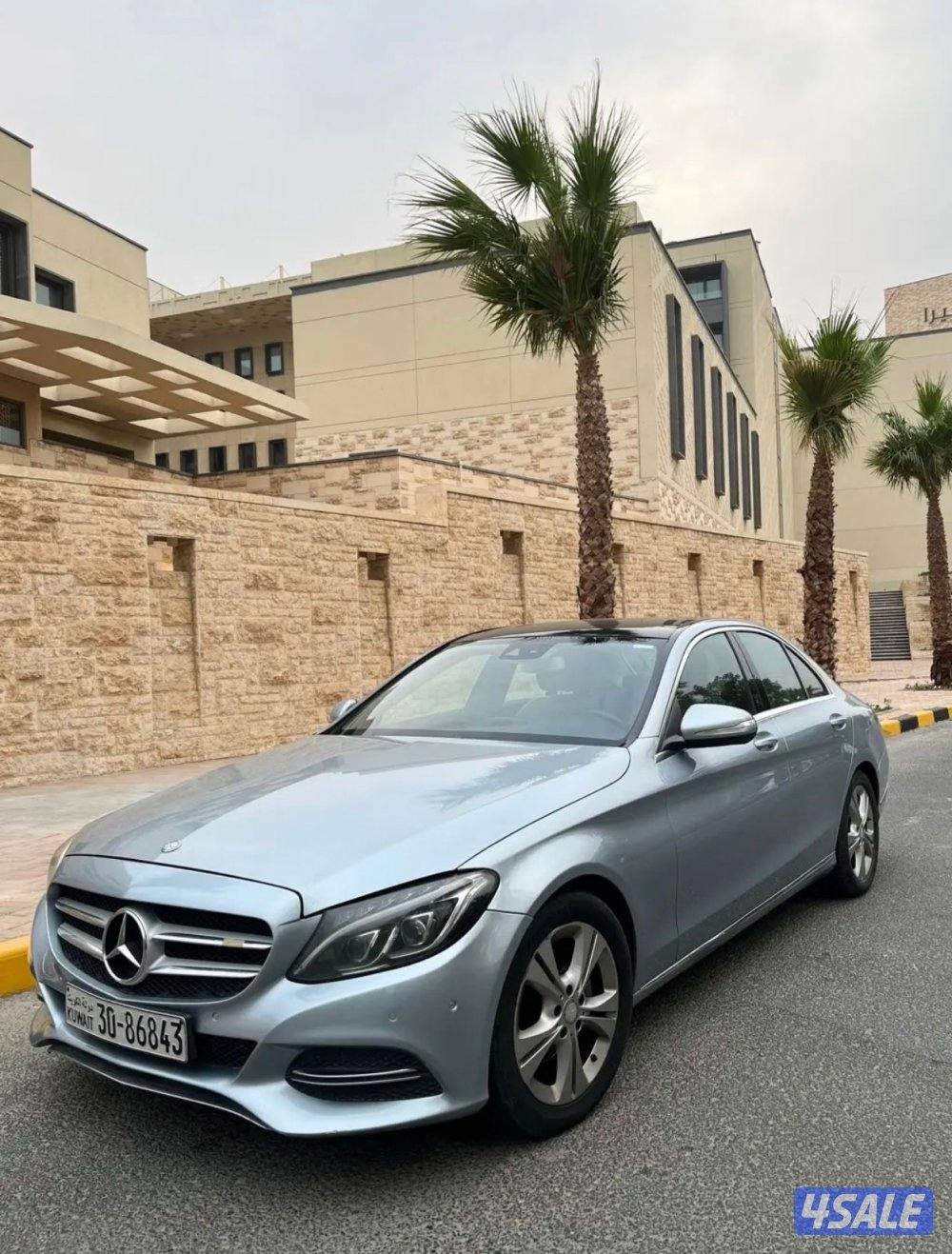 مرسيدس c250 موديل 2015 وارد البشر صبغ الوكاله0