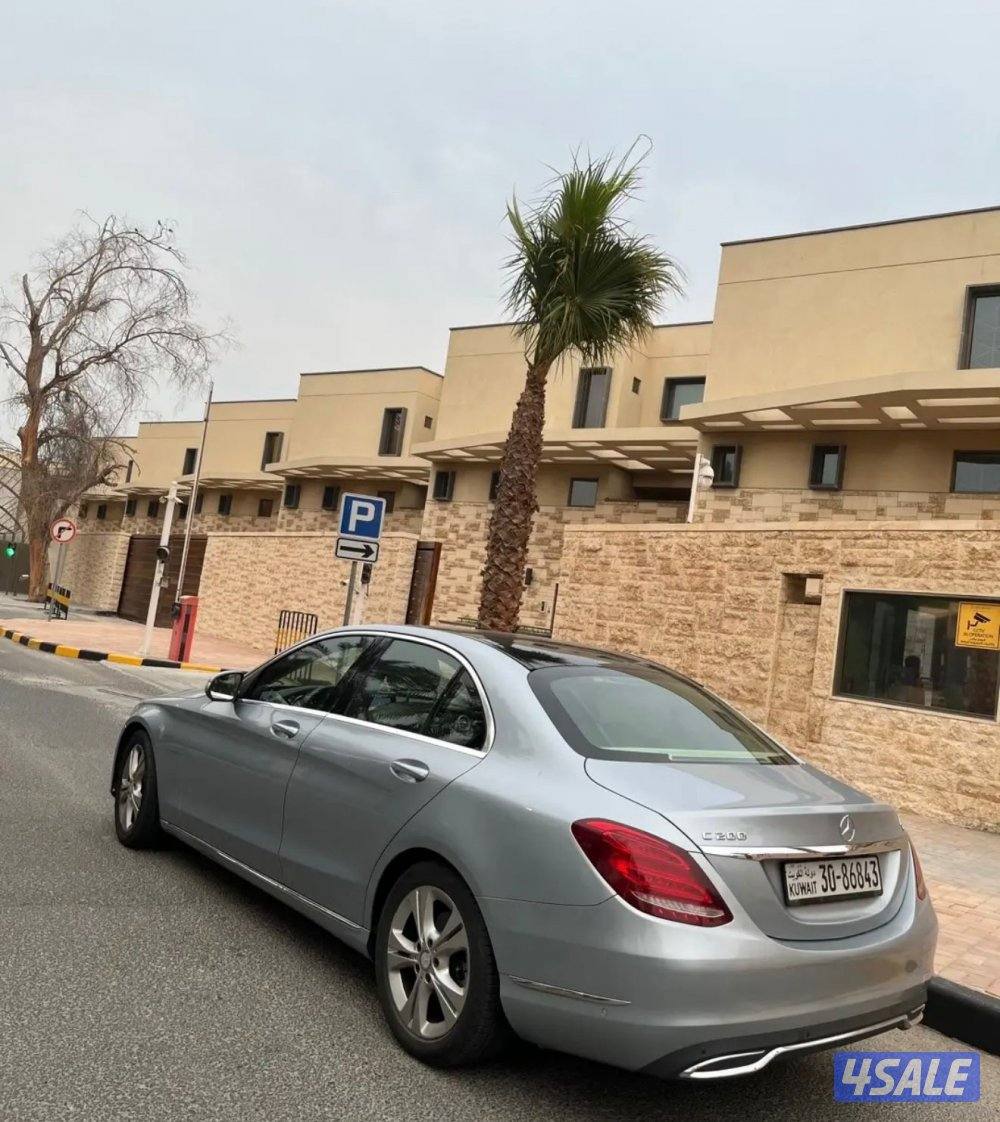 مرسيدس c250 موديل 2015 وارد البشر صبغ الوكاله4