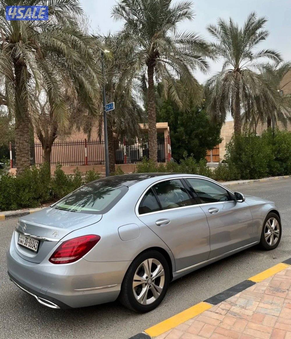 مرسيدس c250 موديل 2015 وارد البشر صبغ الوكاله3
