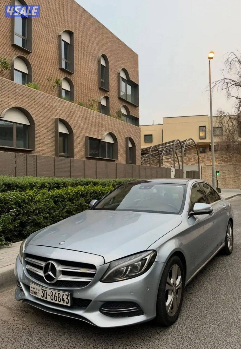 مرسيدس c250 موديل 2015 وارد البشر صبغ الوكاله5