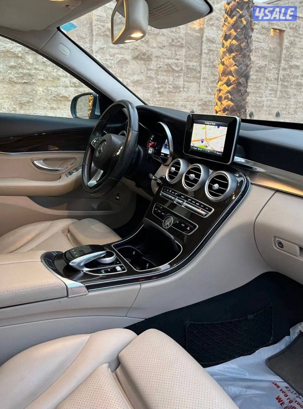 مرسيدس c250 موديل 2015 وارد البشر صبغ الوكاله8