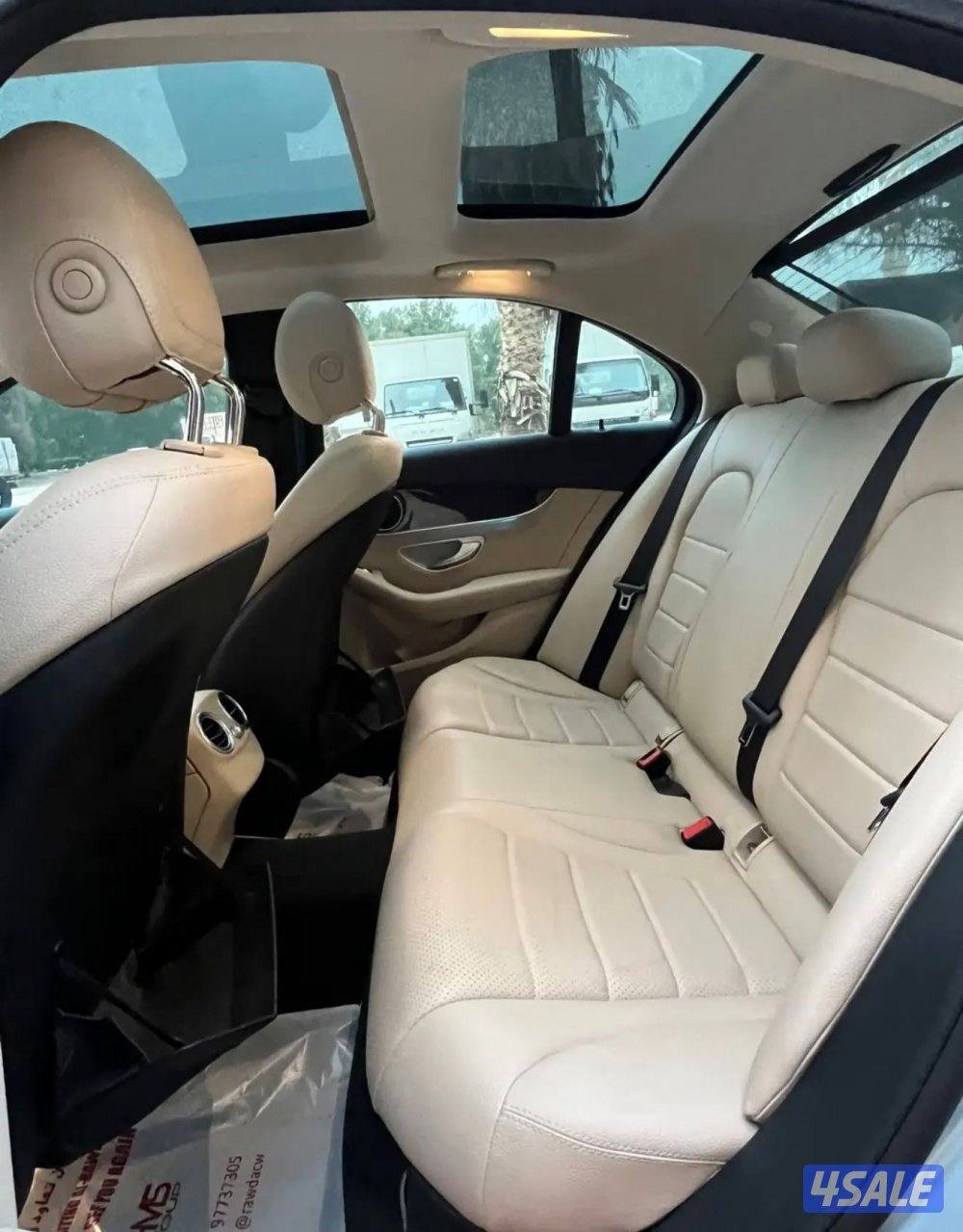 مرسيدس c250 موديل 2015 وارد البشر صبغ الوكاله9