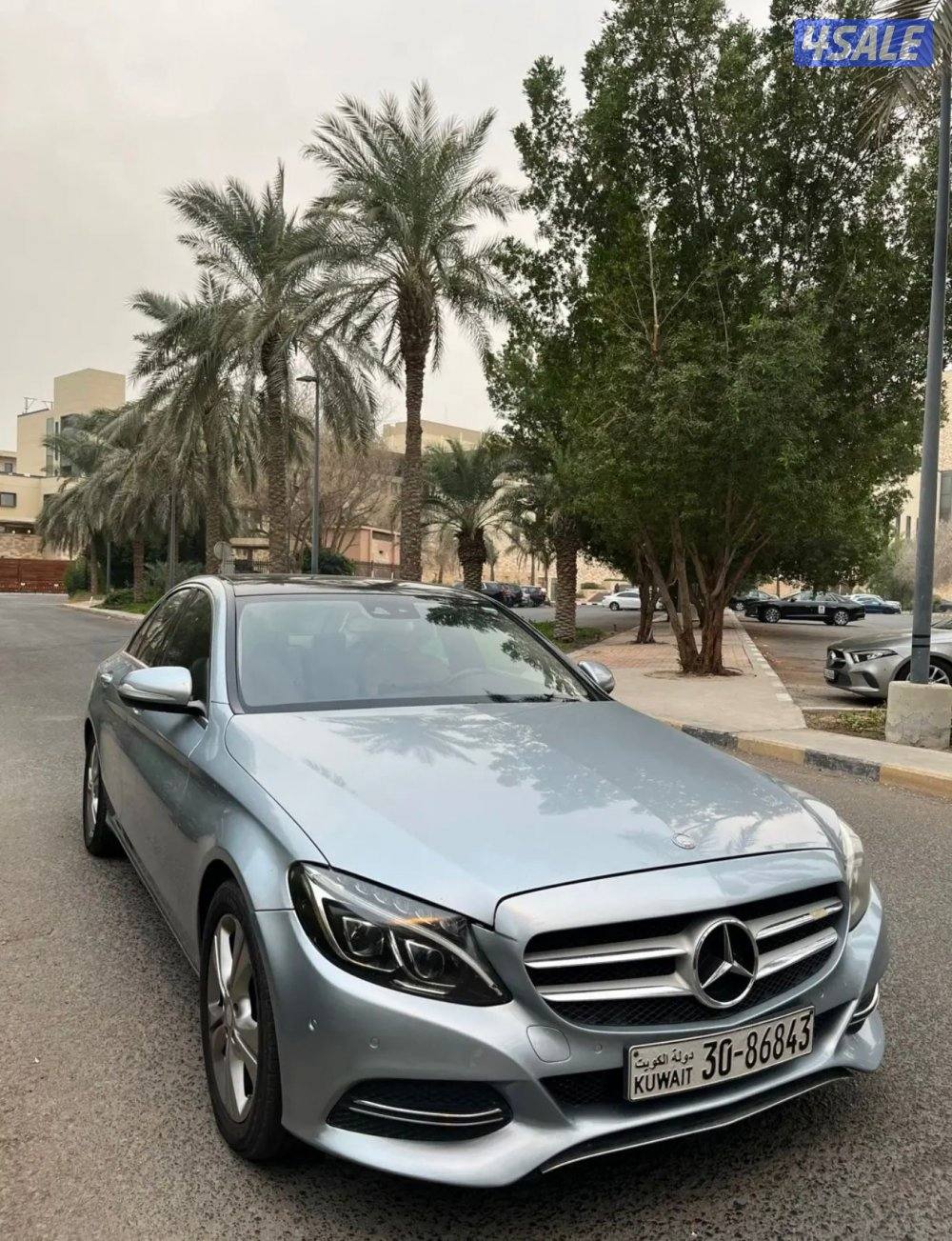 مرسيدس c250 موديل 2015 وارد البشر صبغ الوكاله1