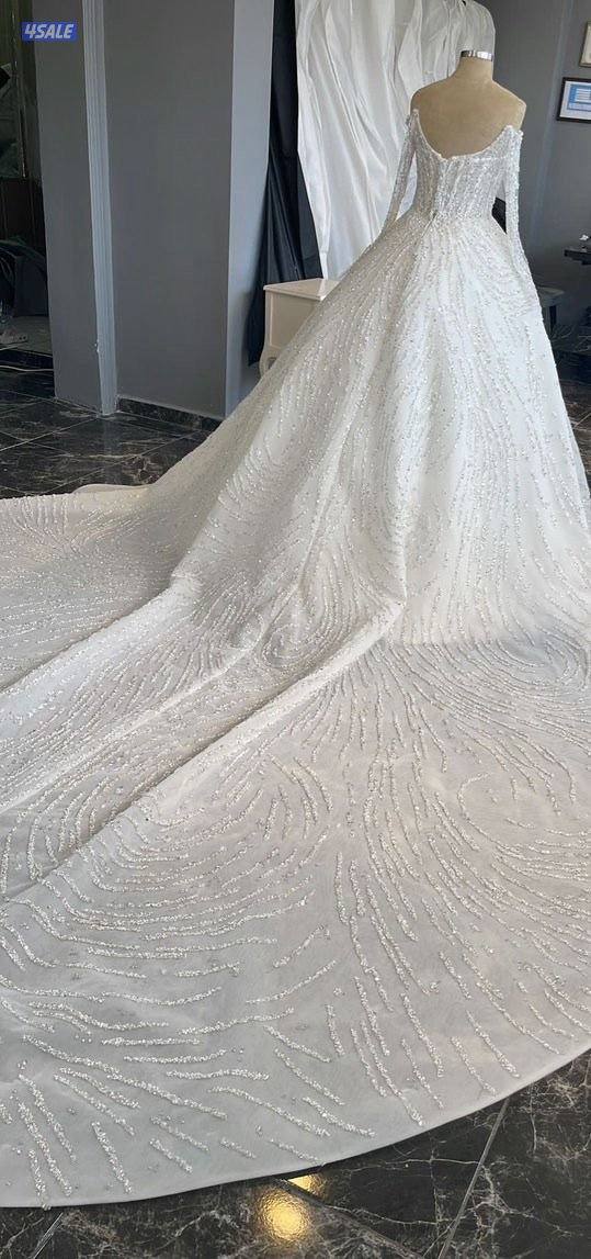 نفنوف عروس مع طرحه و باند تصميم فاطمة العبدالقادر1