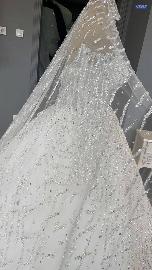 نفنوف عروس مع طرحه و باند تصميم فاطمة العبدالقادر2