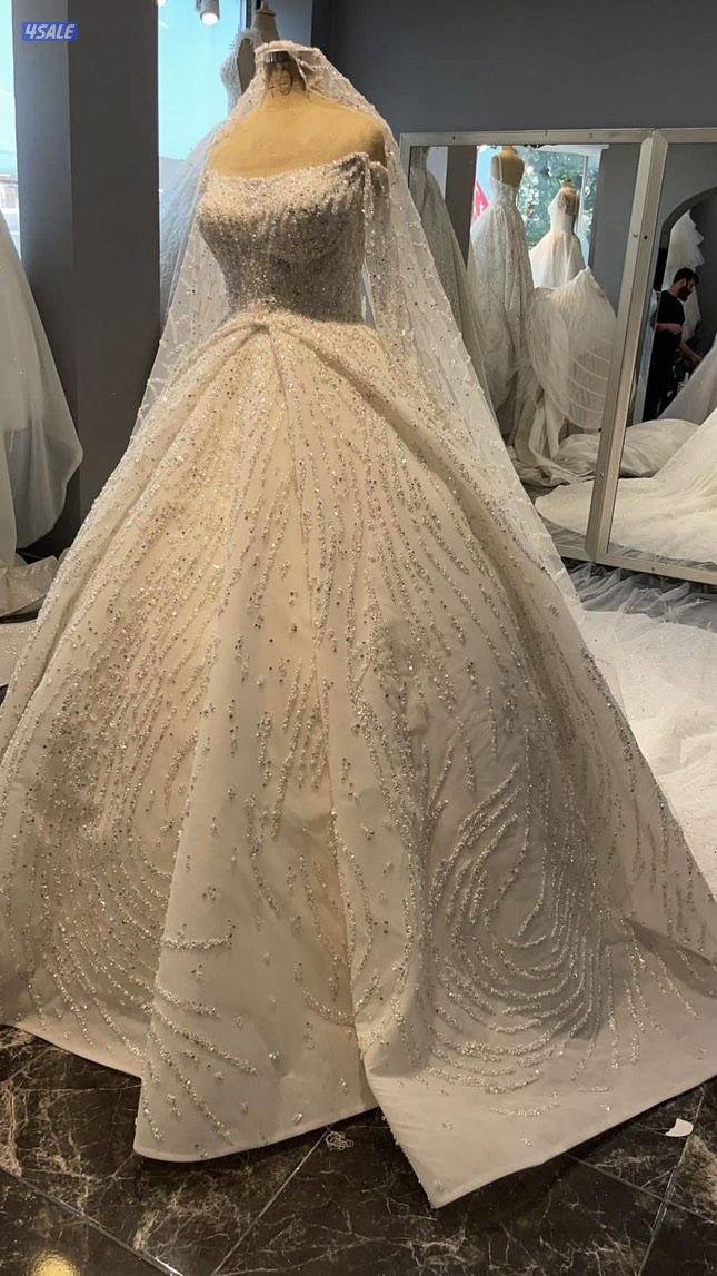 نفنوف عروس مع طرحه و باند تصميم فاطمة العبدالقادر3