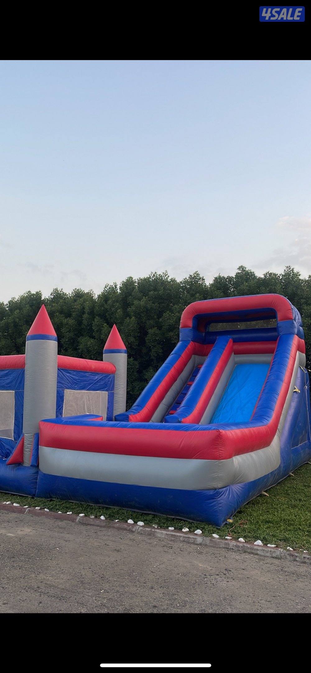 نطاطيه +قلعه+مكينتين ب اقل الاسعار الاجار يومي الموقع الوفره1