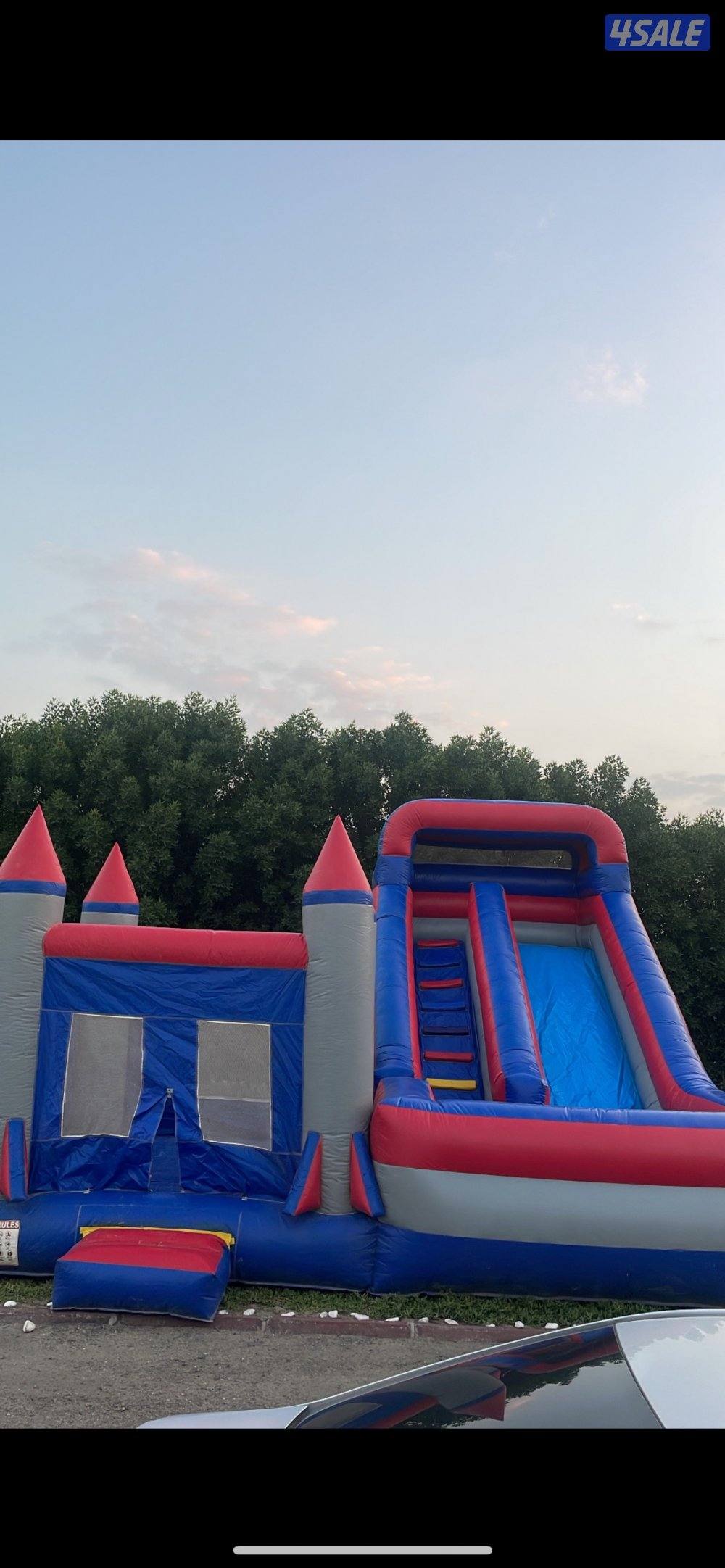 نطاطيه +قلعه+مكينتين ب اقل الاسعار الاجار يومي الموقع الوفره3