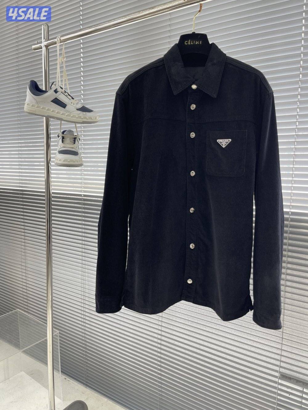 جاكيت برادا صوف اسود جديد لم يستخدم5