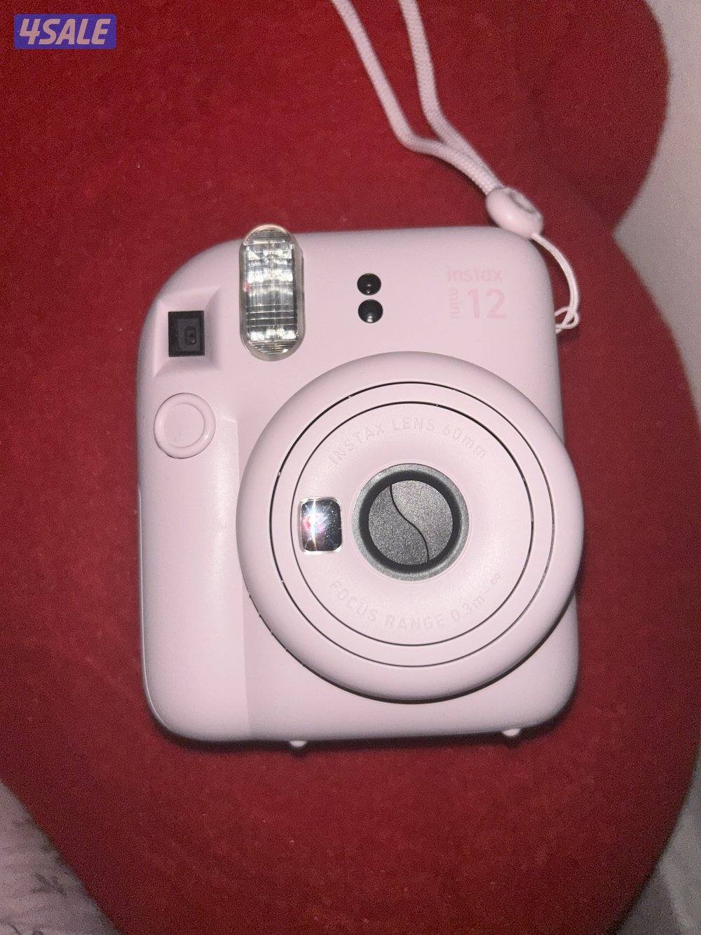 Instax mini 12 camera, with pink case0