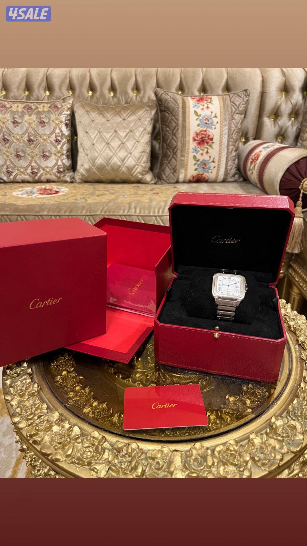 للبيع ساعه كارتير جديدة سويسرية نفس الاصلية بضبط2
