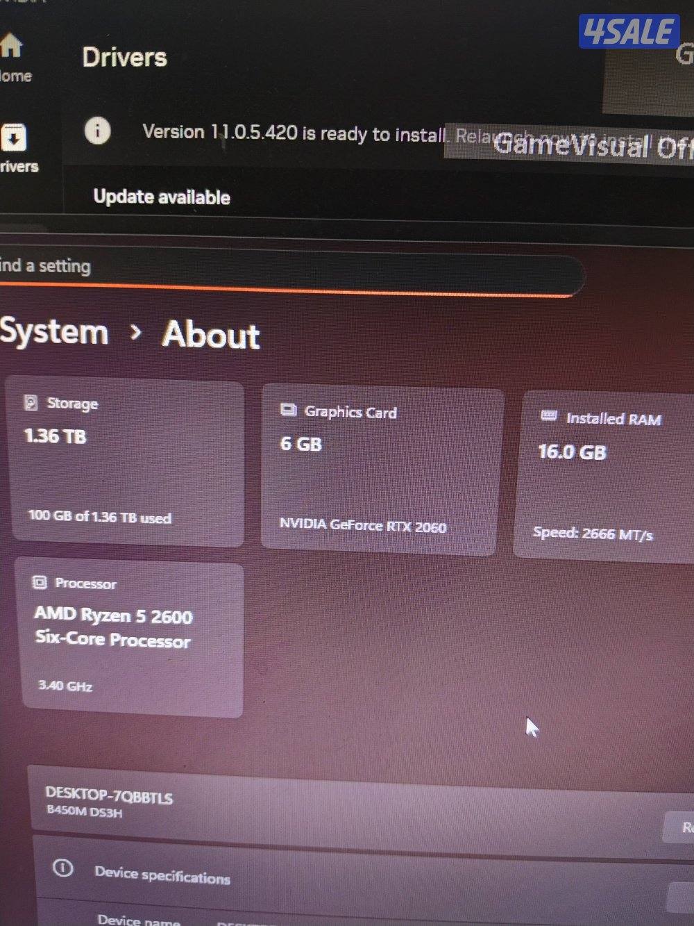 للبيع بي سي العاب4