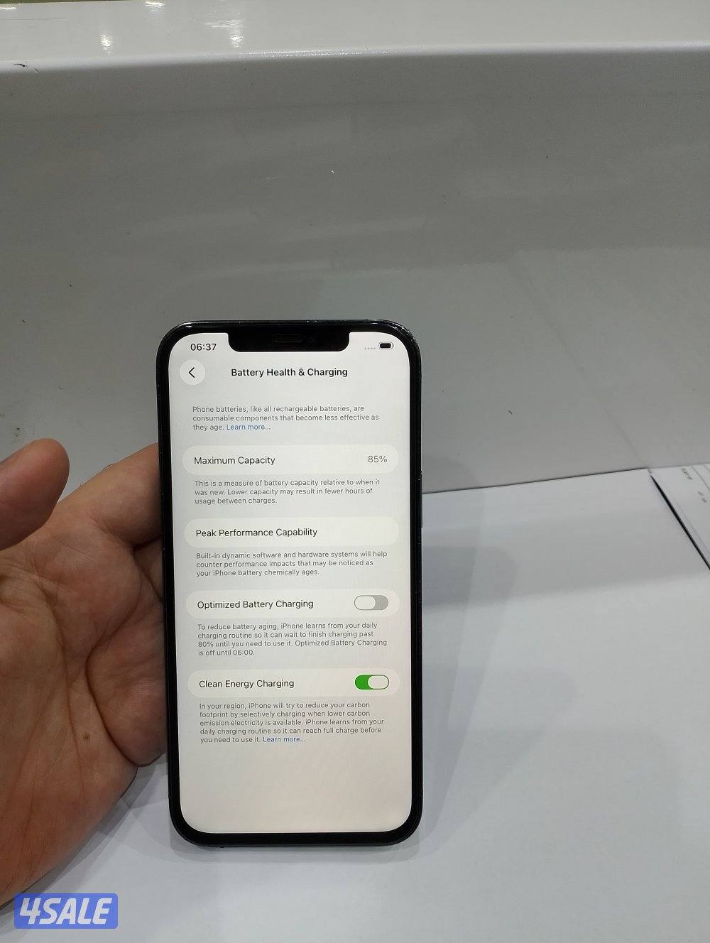 ايفون 12pro max جيجا 256 زيروو ضريبه مصر8