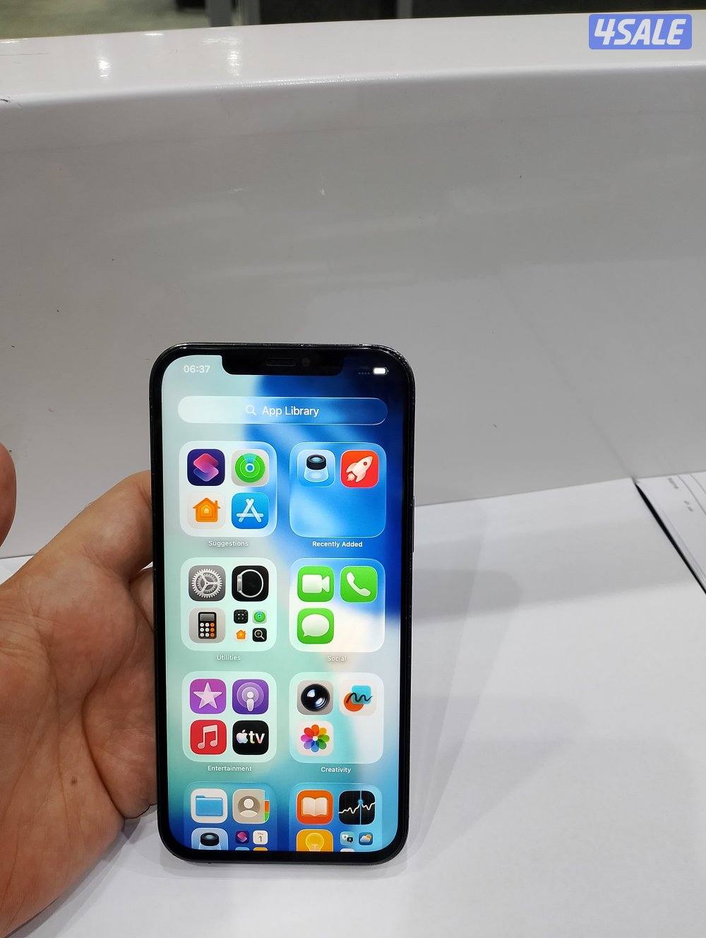 ايفون 12pro max جيجا 256 زيروو ضريبه مصر9