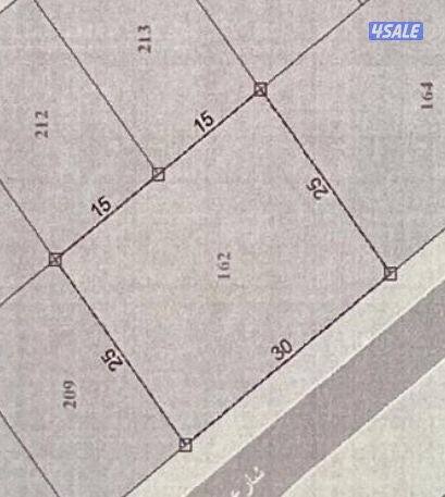 تنفرز 750متر مقابل روضه1