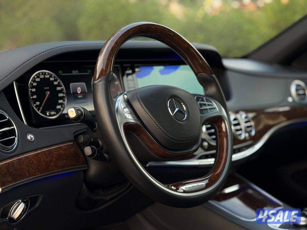 للبيع مرسيدس S550 موديل 2017 بحالة الوكاله7