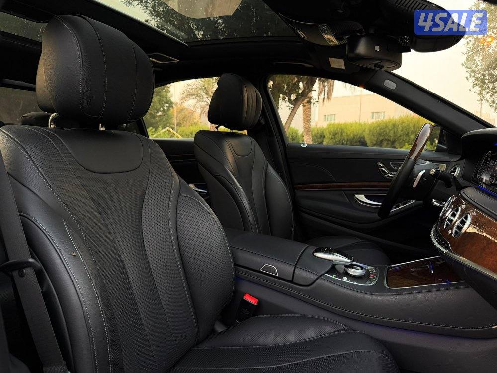 للبيع مرسيدس S550 موديل 2017 بحالة الوكاله8