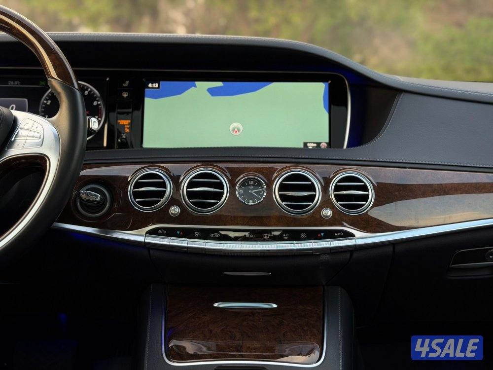 للبيع مرسيدس S550 موديل 2017 بحالة الوكاله10