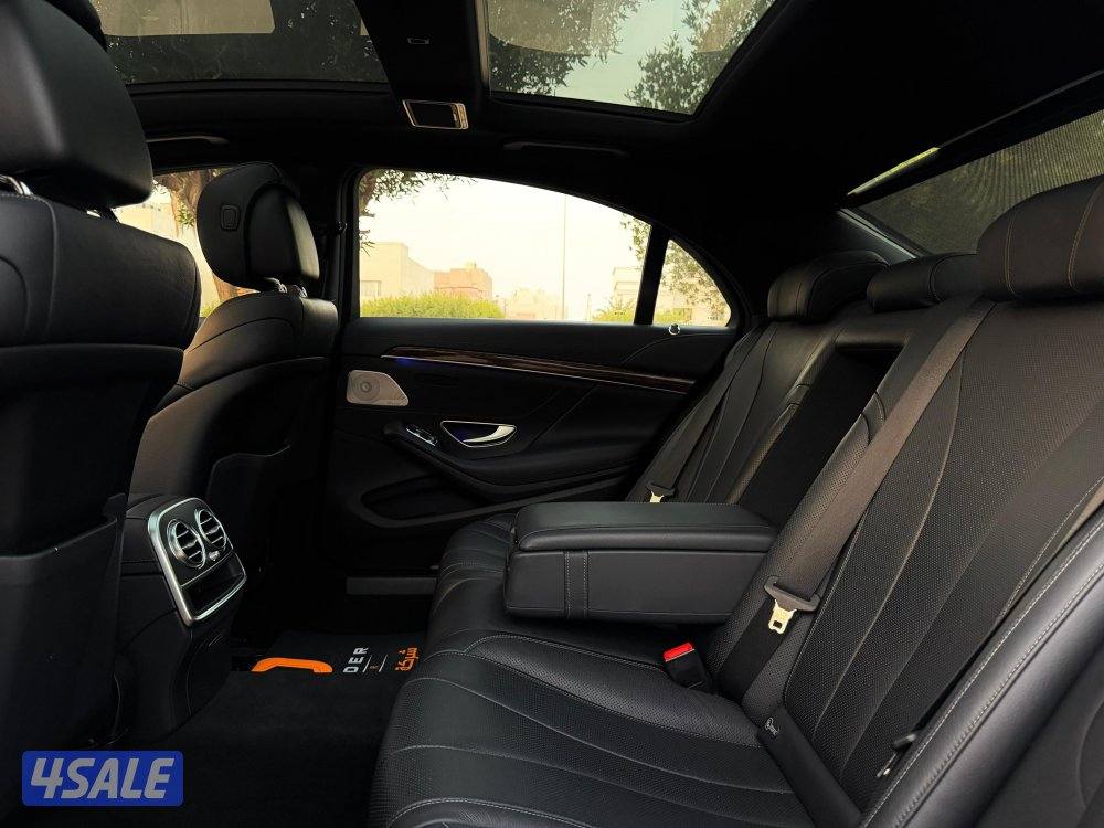 للبيع مرسيدس S550 موديل 2017 بحالة الوكاله13