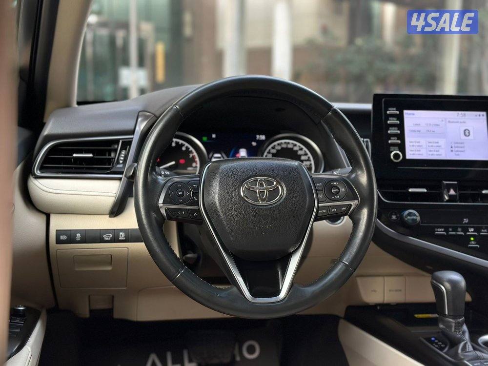 كامريLIMITED EDITION V6 موديل2023 عداد27الف وارد الساير سيرفس منتظم6
