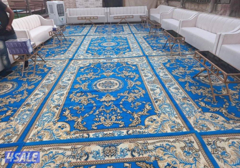 تأجير كراسي وطاولات وبنشات وكنب مطروق وكنب أمريكي ومكيف وزينة منزل وحد6