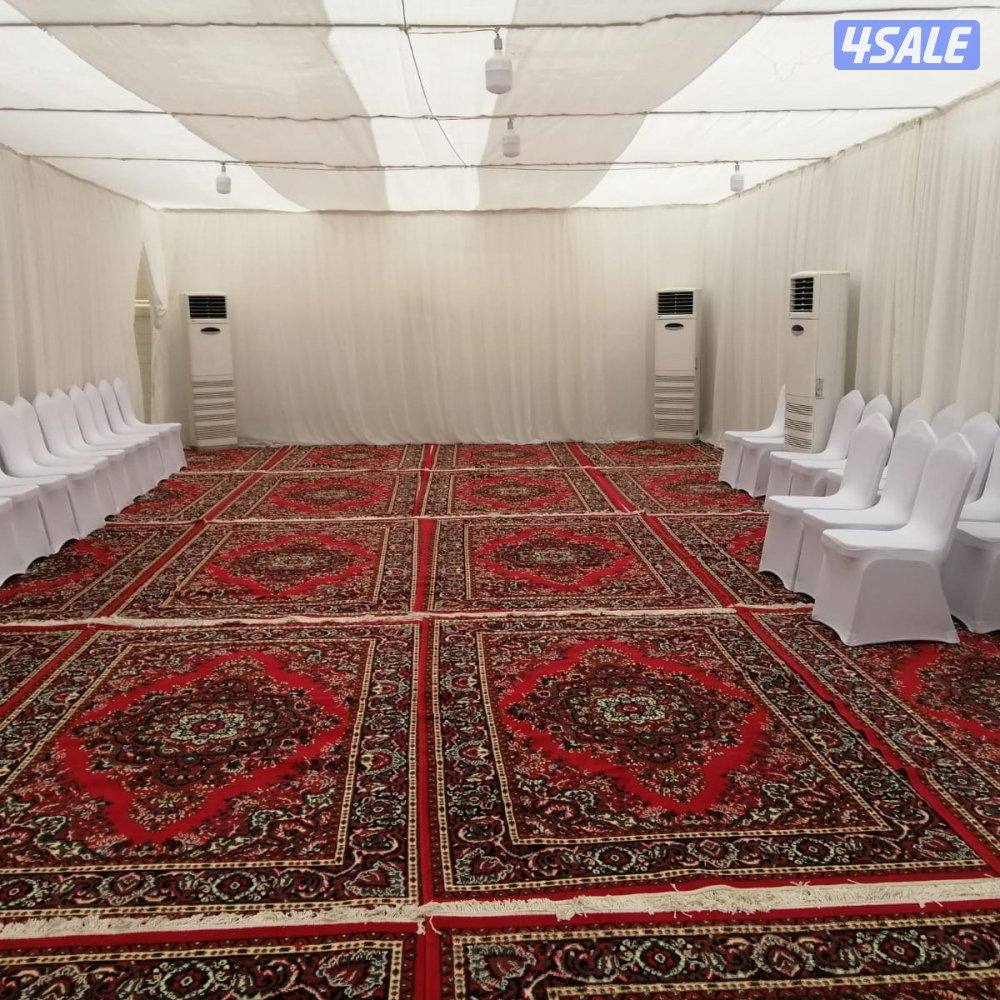 تأجير كراسي وطاولات وبنشات وكنب مطروق وكنب أمريكي ومكيف وزينة منزل وحد5