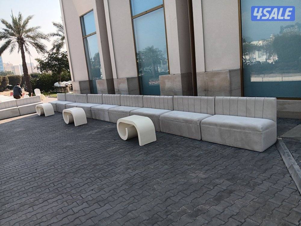 تأجير كراسي وطاولات وبنشات وكنب مطروق وكنب أمريكي ومكيف وزينة منزل وحد11