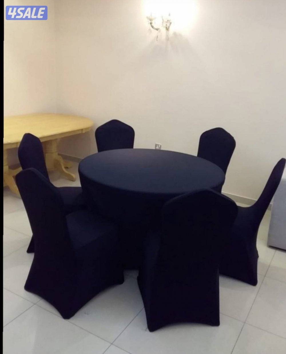 تأجير كراسي وطاولات وبنشات وكنب مطروق وكنب أمريكي ومكيف وزينة منزل وحد13