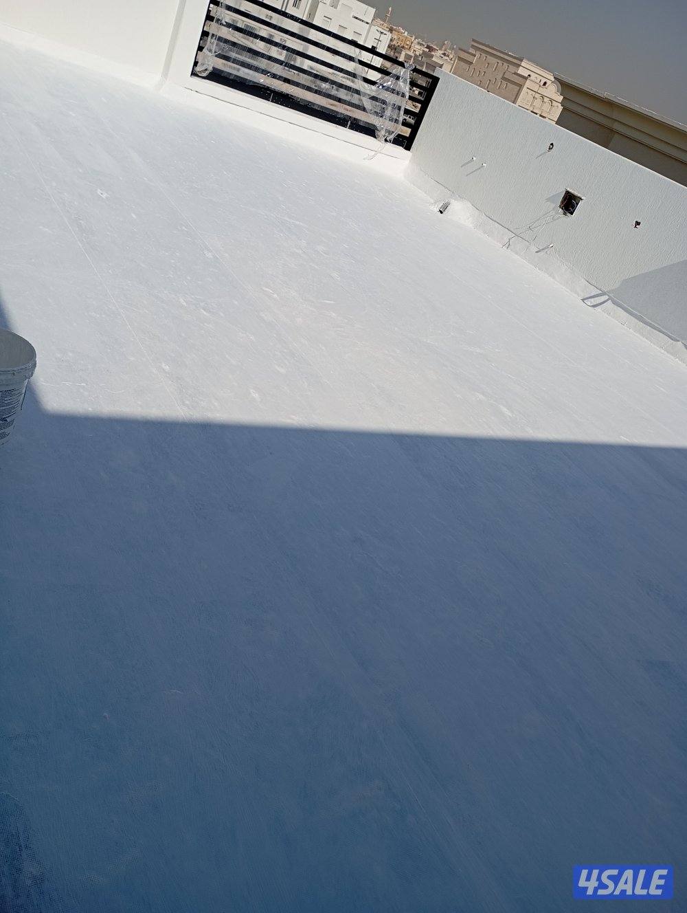 عازل جميع انواع الأسطح عازل رش امريكي للعزل المائي والحرارة1