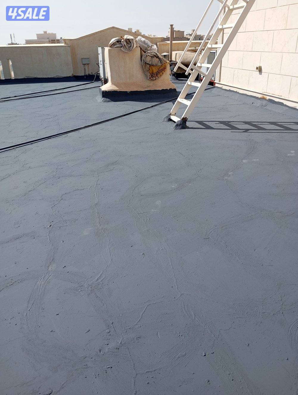 عازل جميع انواع الأسطح عازل رش امريكي للعزل المائي والحرارة3