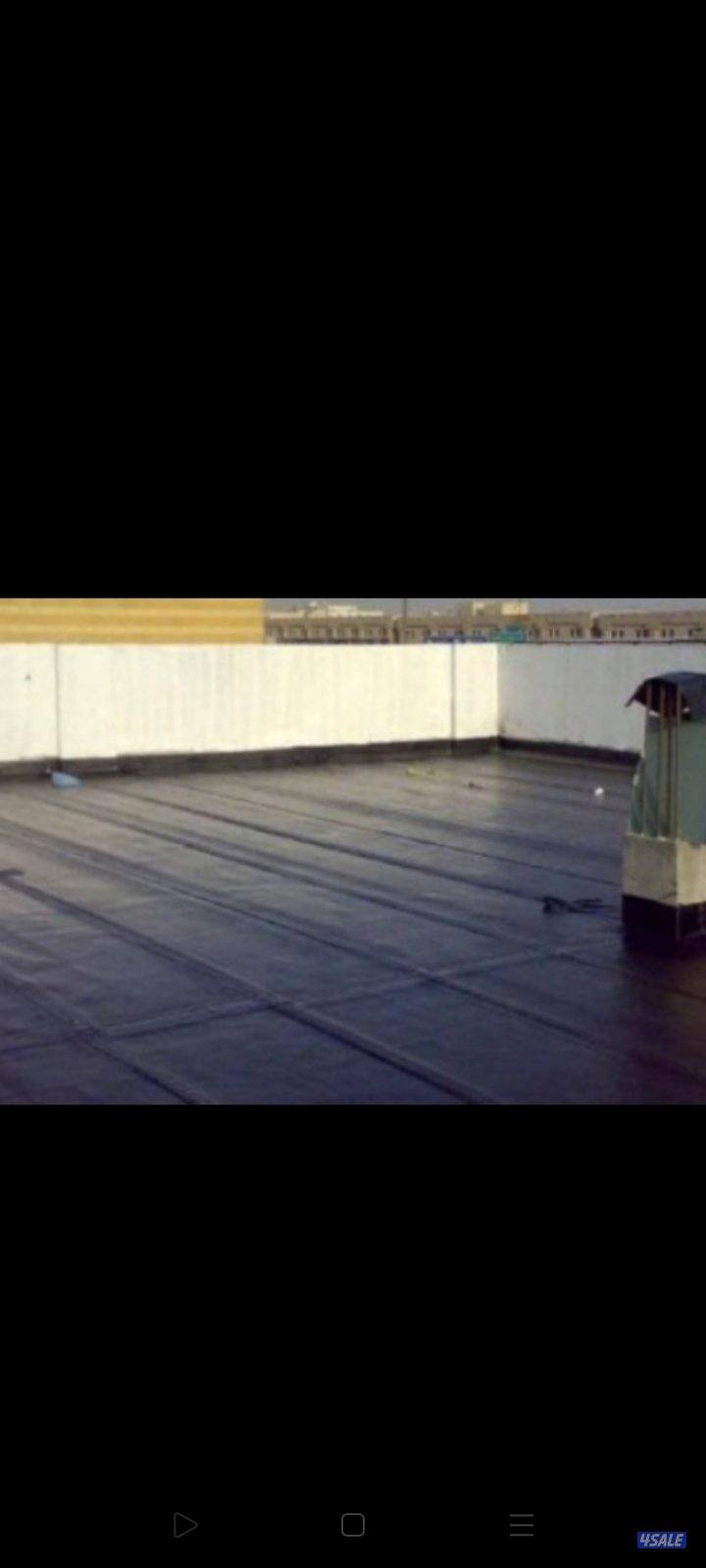 عازل جميع انواع الأسطح عازل رش امريكي للعزل المائي والحرارة10