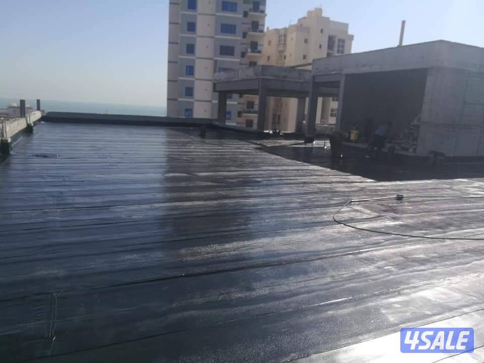 عازل جميع انواع الأسطح عازل رش امريكي للعزل المائي والحرارة11