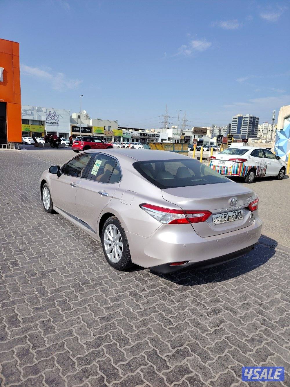 كامري٢٠١٨ الفل ماشي٧٩ الف كم صبغ وكاله3