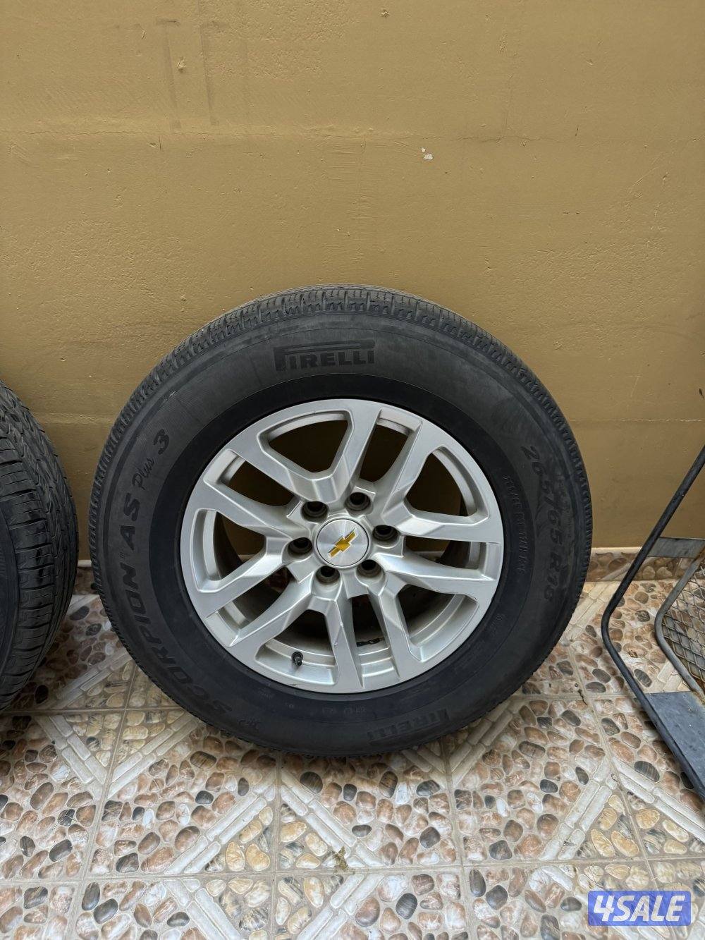 للبيع رنقات تاهو 2023 مع التواير حجم 18 وكاله1