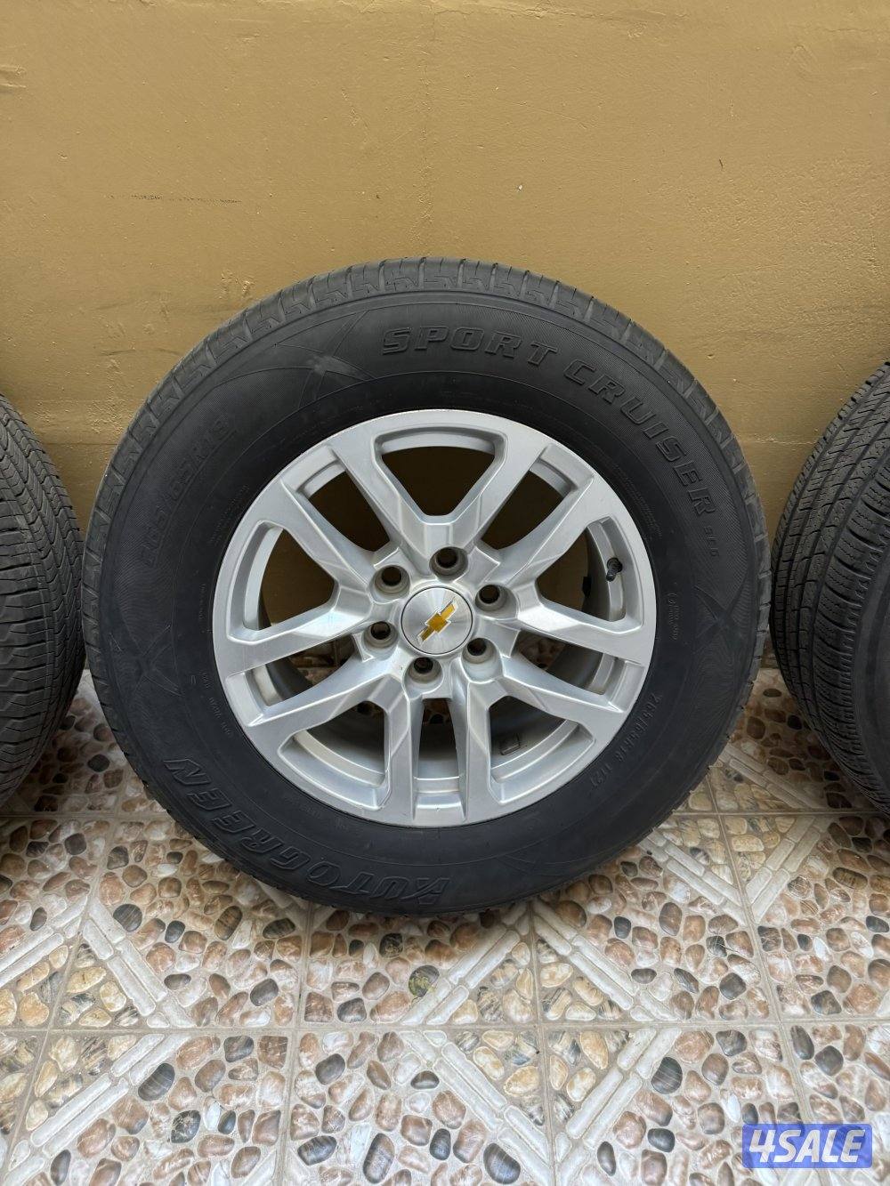 للبيع رنقات تاهو 2023 مع التواير حجم 18 وكاله3