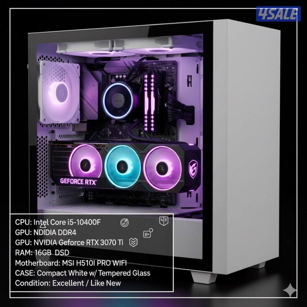 3070ti ram16gb معلجif-14000f0