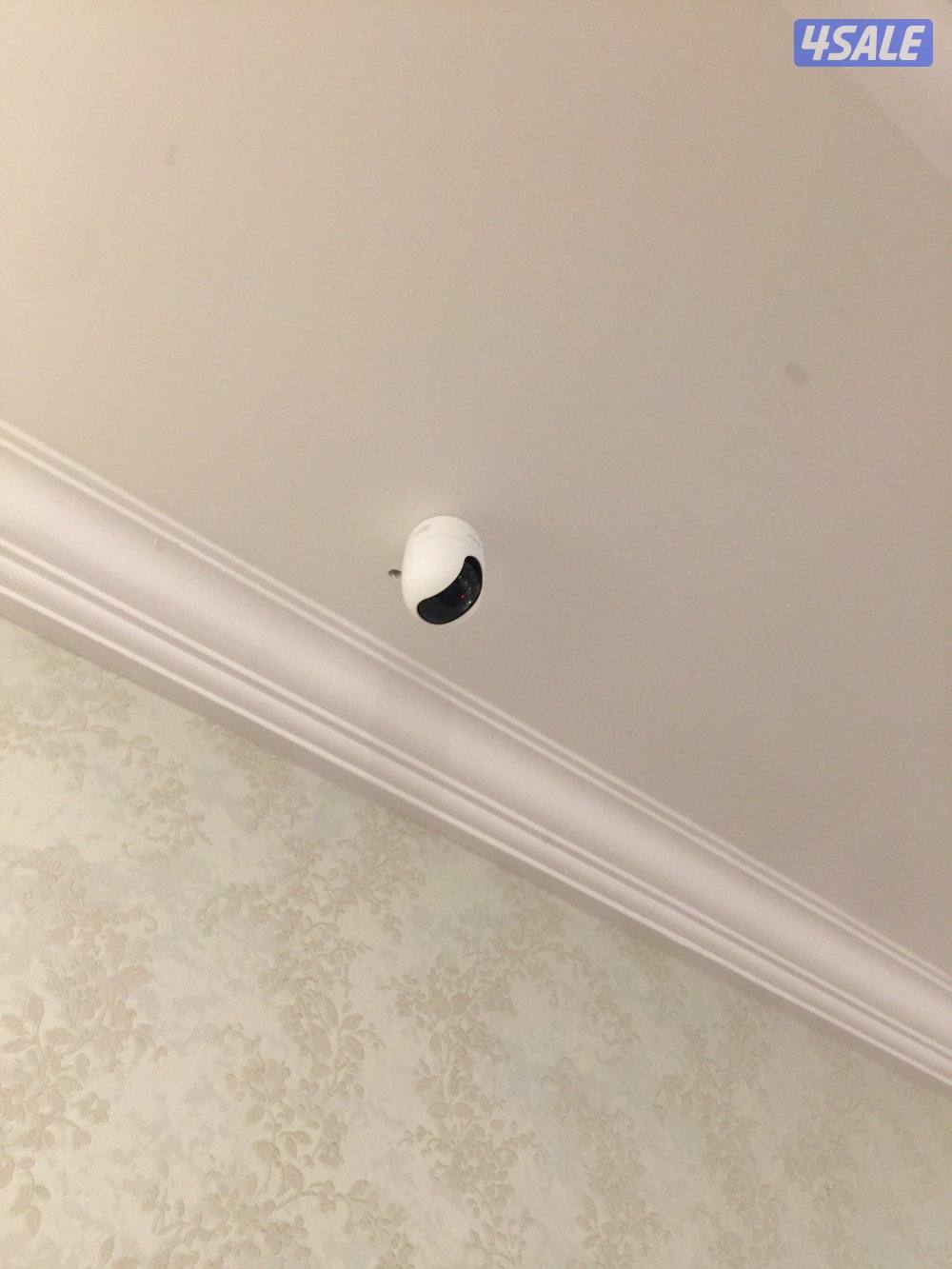 تركيب كاميرات داخليه واي فاي للأطفال والخدم  صوت وصوره تحكم 3603