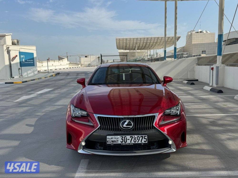 للبيع RC350 موديل ٢٠١٥ عداد 75 الف بحالة الوكاله4
