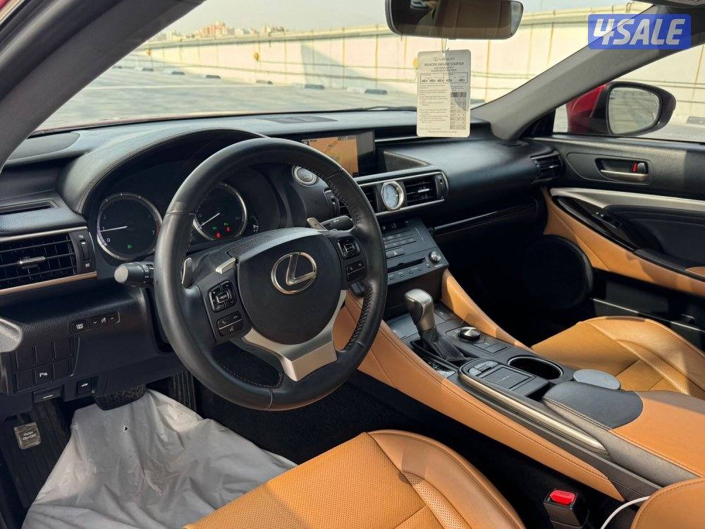 للبيع RC350 موديل ٢٠١٥ عداد 75 الف بحالة الوكاله5