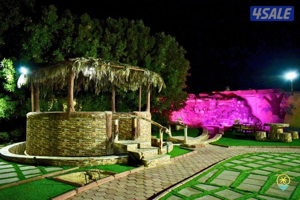 عرض لايطوفك  اليوم بسعر 50 استراحة VIP حمام سباحة حار وجاكوزي بالهجن0