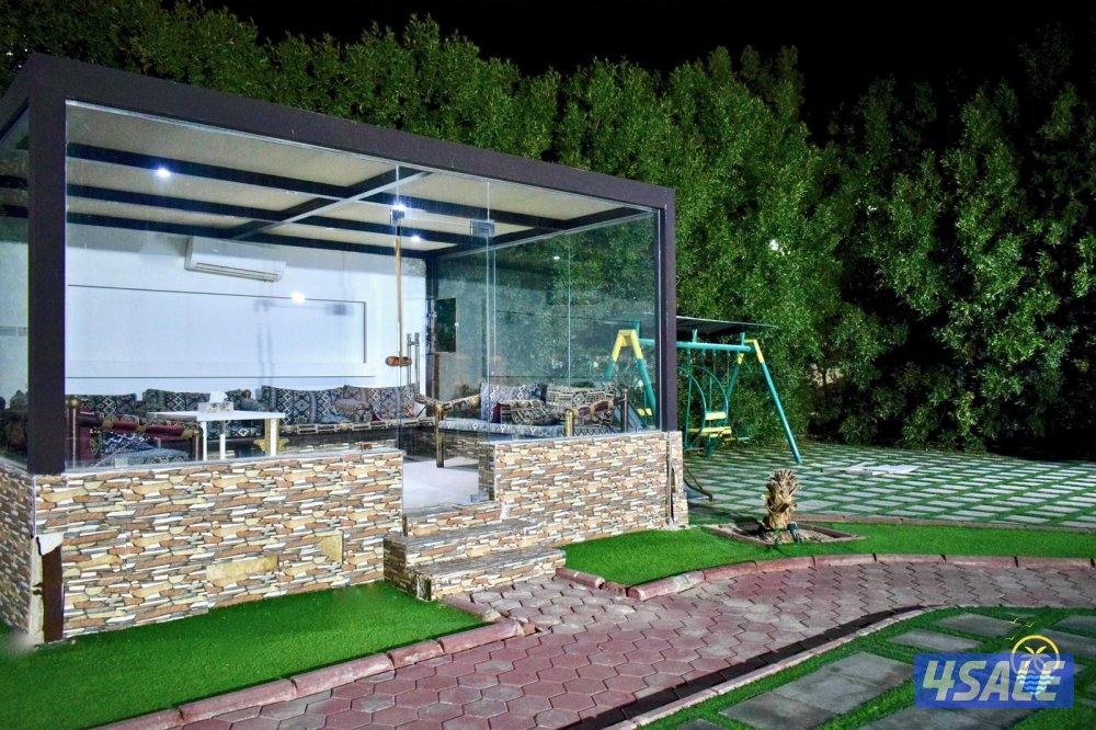 عرض لايطوفك  اليوم بسعر 50 استراحة VIP حمام سباحة حار وجاكوزي بالهجن2