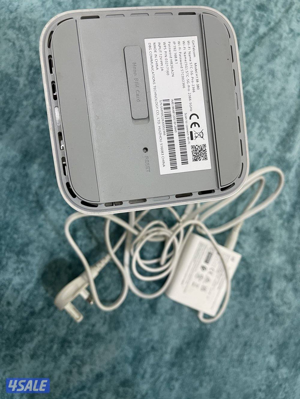 راوتر ثابت برو 4 نظيف وشغال تمام 5g فايف جي شبكة stc3